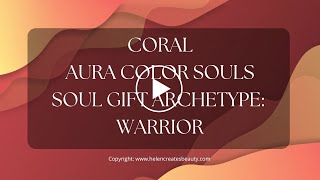 Coral Aura Color Souls Carnation Aura Color Souls