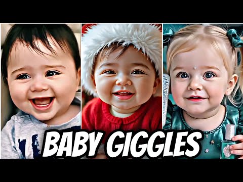 Unstoppable Baby Giggles 🥰 | Real Smiles & Happy Vibes