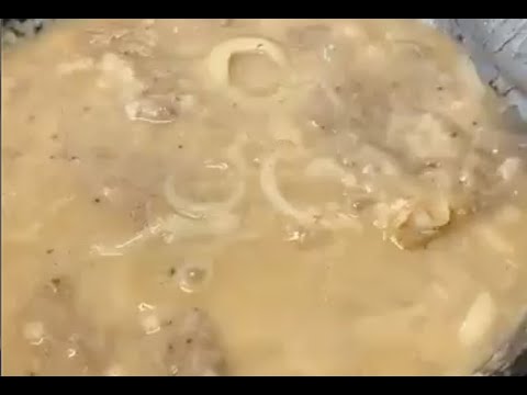 Cube Steak With Mashed Potatoes & Gravy
