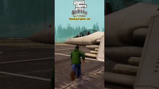 GTA San Andreas Definitive Edition Stealing Fighter Jet #gta #gtasanandreas #gta5 #gtagames #gtafun