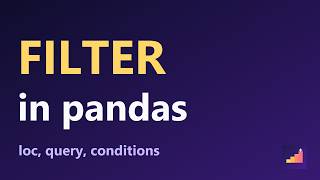 Select and Filter Data in pandas: Columns, Rows, loc and Conditions (Part 6)