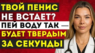 картинка: Уролог: Пейте воду ТАК, чтобы улучшить эрекцию | Д-р Наталья Иванова