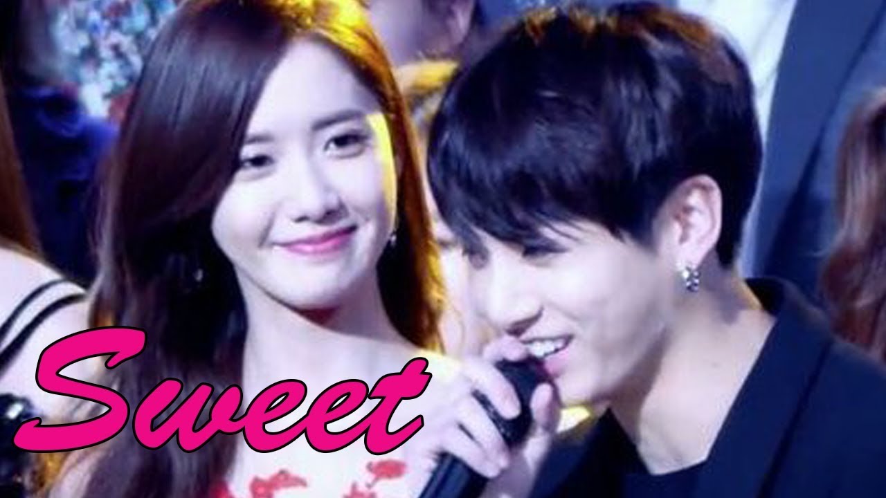 BTS x SNSD Sweet Moment + Dancing + Reaction each Other | KNET