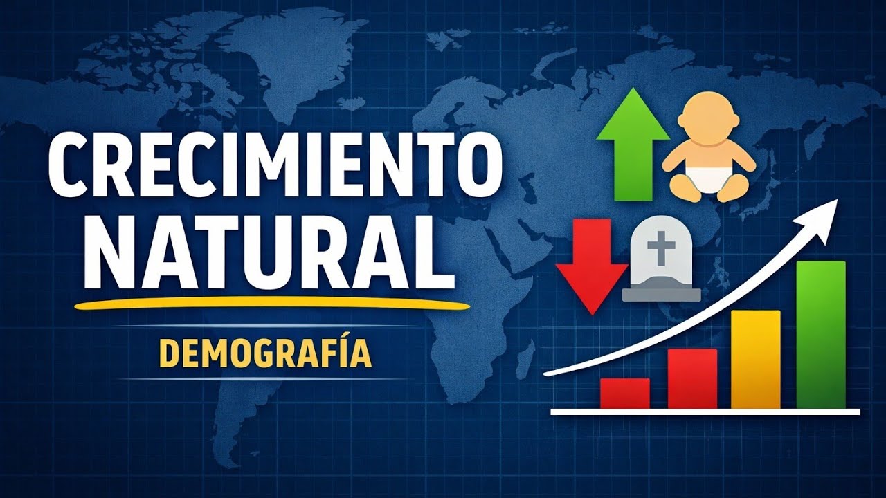 El crecimiento natural de la población explicado fácil | Demografía
