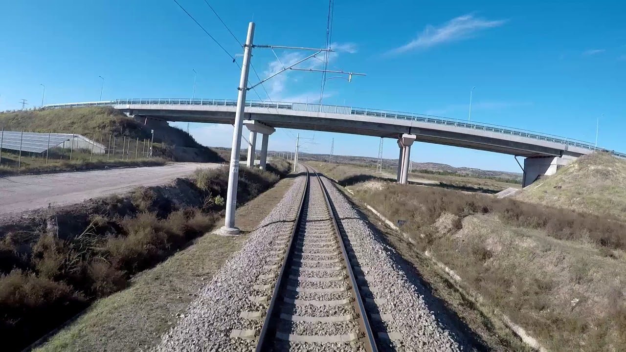 Svilengrad - Popovitsa with electric locomotive Skoda