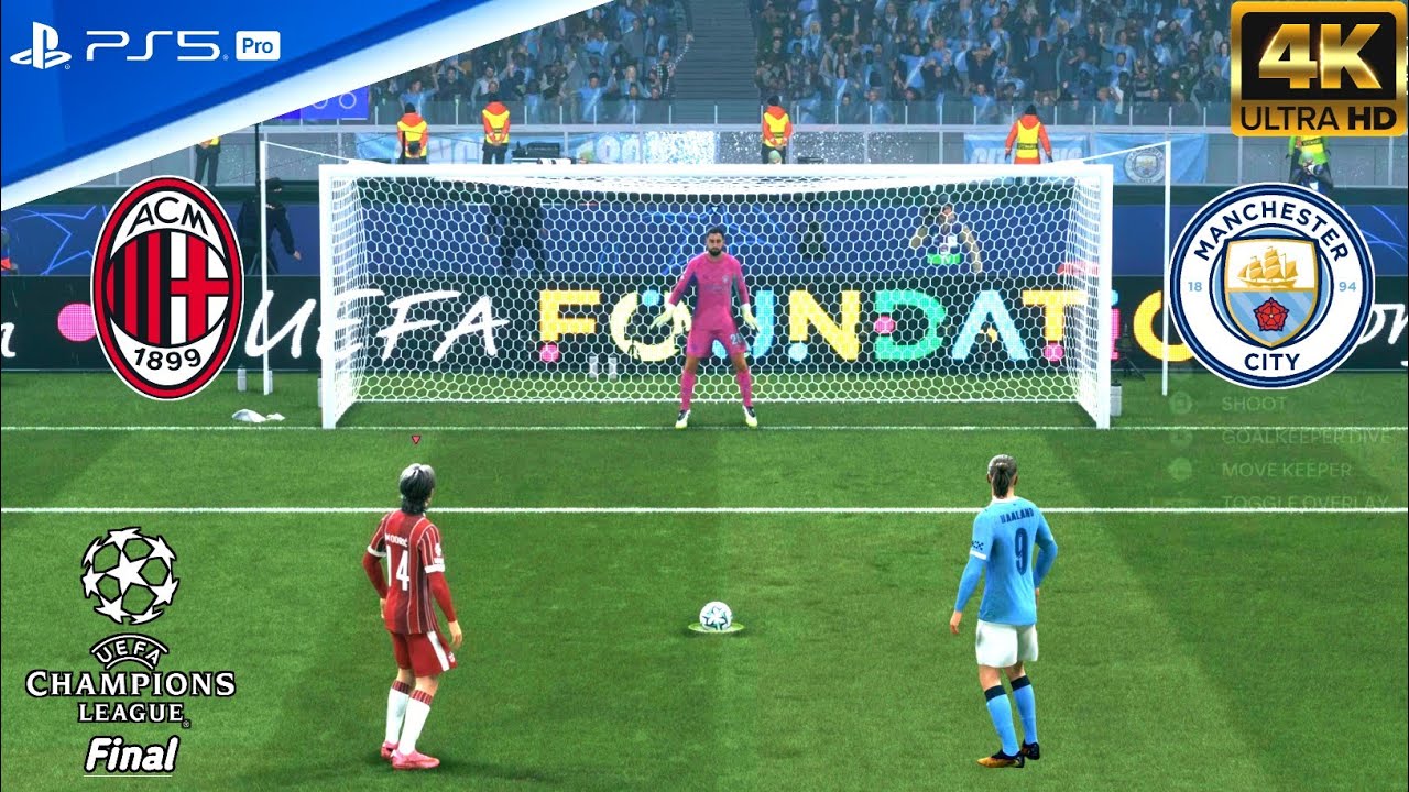 EA FC 26 - Manchester City Vs AC Milan | Champions League Final 2026 Penalty Shootout [PS5 PRO 4K60]