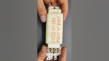🔍 How to Identify Transformer Primary & Secondary | 110V or 220V?