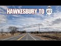 Ontario Spring Drive - Hawkesbury to Hwy 417