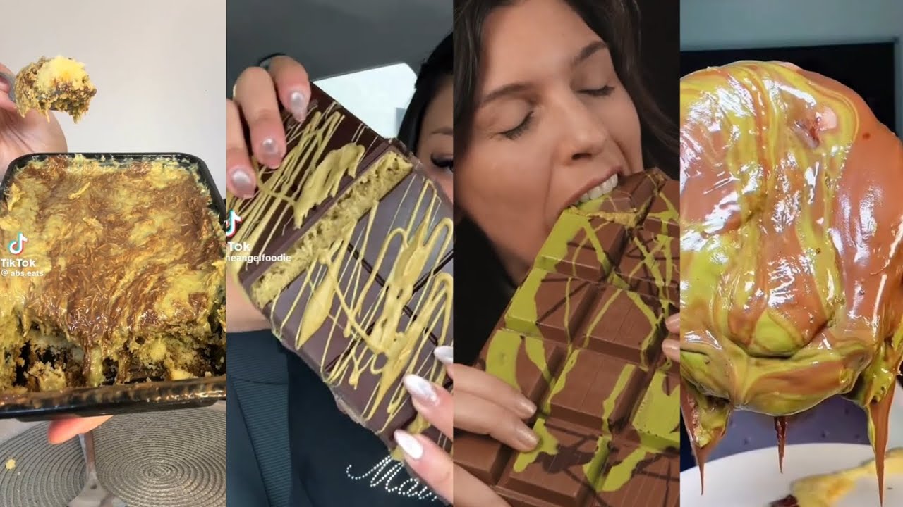 TIKTOK DUBAI CHOCOLATE MUKBANG