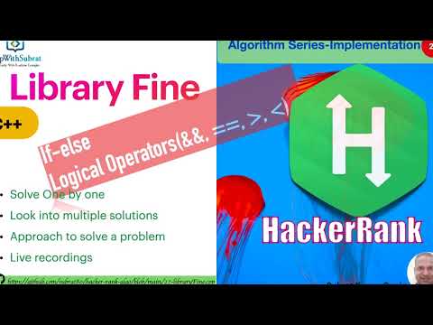 27-Library Fine | Hackerrank C++ Algorithm Solution