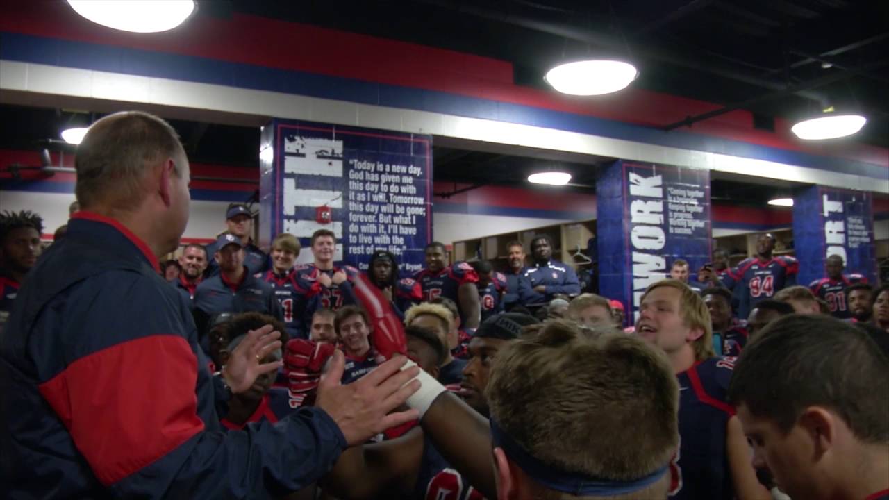 Coach Hatcher Addresses Team After WCU Win - YouTube