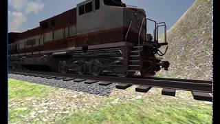 Novo video  teste de percurso e agua no  cenario do Brazilian Train Simulator screenshot 3