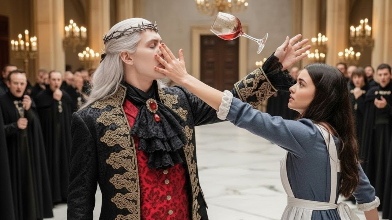 Она ударила Короля вампиров по лицу, чтобы спасти его от яда, и все думали, что она умрет.