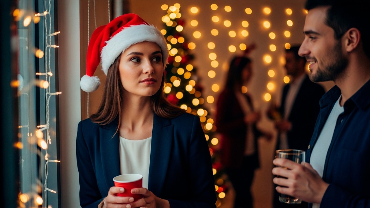 Ich fragte meine Chefin: „Was wünschst du dir zu Weihnachten?“ – Sie: „Ich wäre gern nicht allein.“