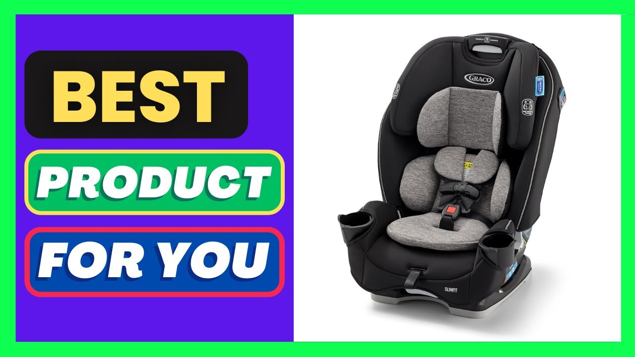 Graco Slimfit 3-in-1 Convertible Car Seat, Ultra-Space-Saving Design,