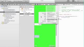 A first app in iOS