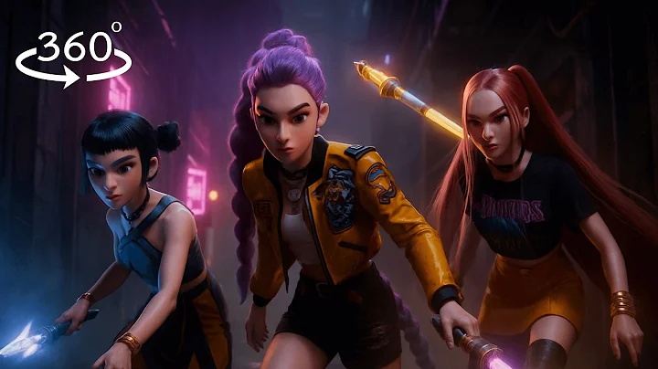 Find Hidden KPOP DEMON HUNTERS  360° VR Animation in 4K Ultra HD