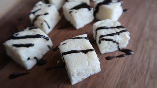 Marshmallows sin azúcar, keto marshmallows o nubes