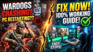 How to Fix WARDOGS Crashing & PC Restarting While Playing | Full PC Fix