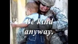 Live with Integrity, Honesty, and Compassion...Anyway