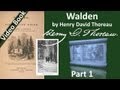 Part 1 - Walden Audiobook by Henry David Thoreau (Ch 01)