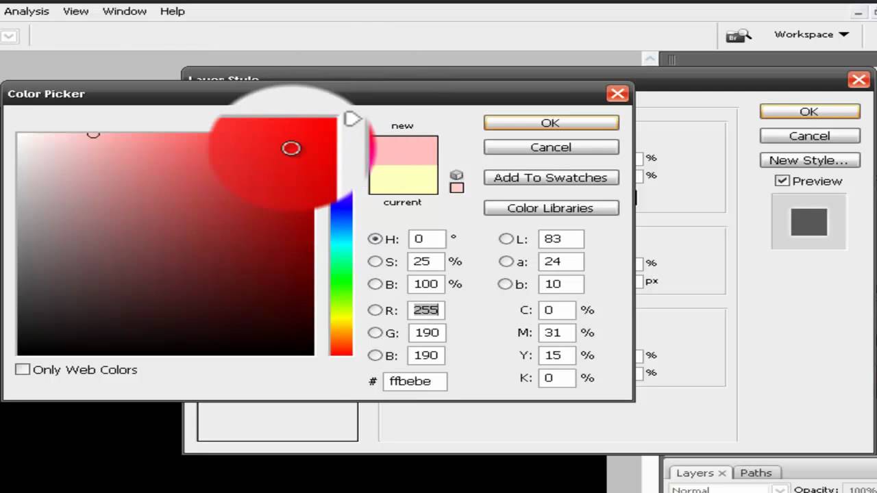 Photoshop CS3 Texto Neon