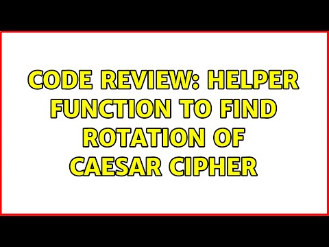 Code Review: Helper