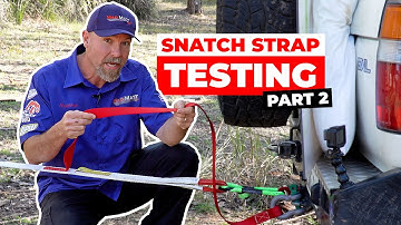 Part 2: 4x4 Snatch Recovery does a tether help?