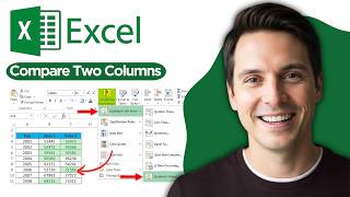 How to Compare Two Columns in Excel | Show Matches & Differences (2026 Full Guide)
