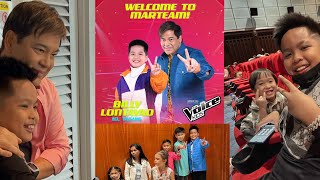 My the voice kids journey from Mall audition to Team Martin 🤩 #marteam  #thevoicekids