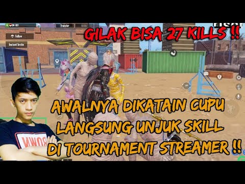 AWALNYA DIKATAIN CUPU SAMA VIEWER , LANGSUNG UNJUK SKILL DI TOURNAMENT DAN LOLOS SEA – PUBG MOBILE