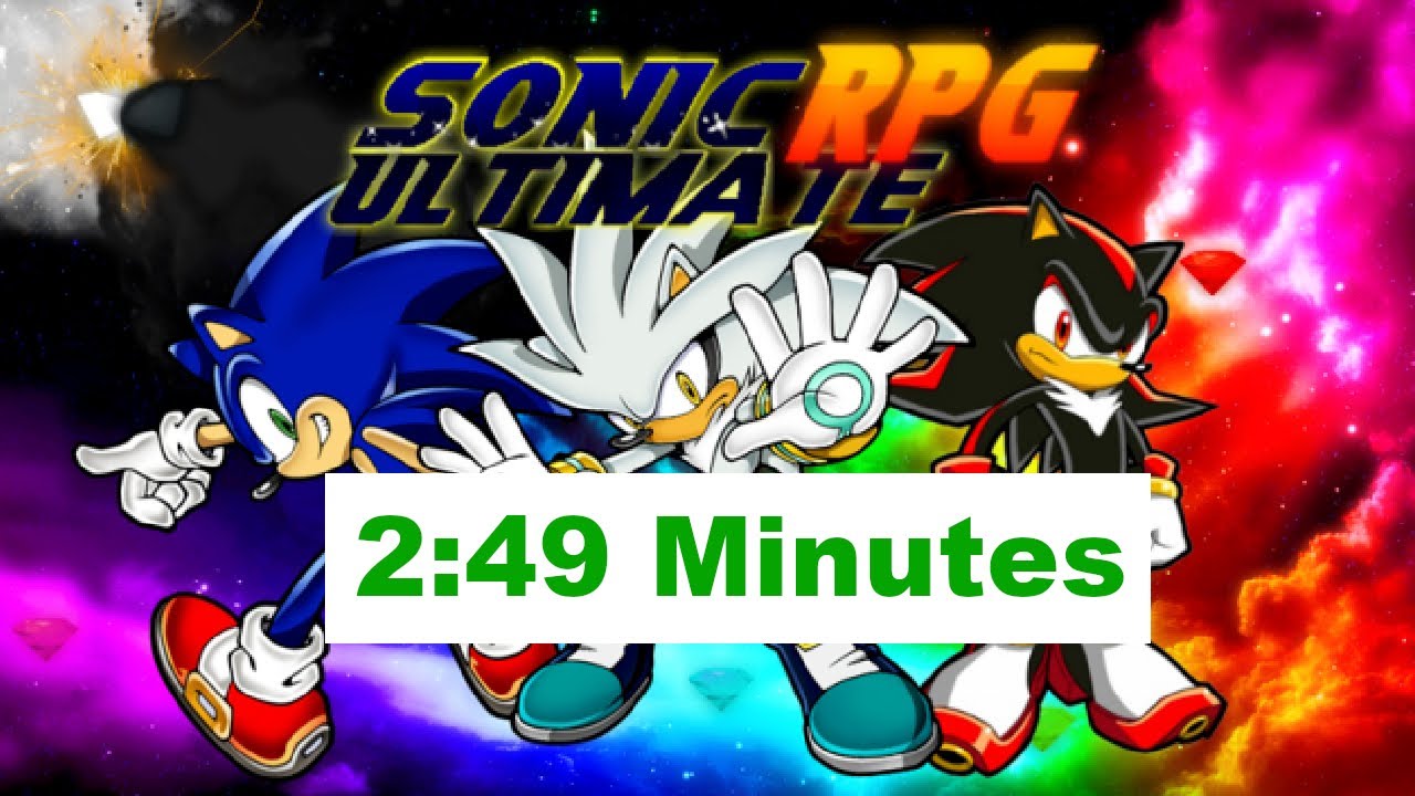 ROBLOX Sonic Ultimate RPG 2m49s YouTube