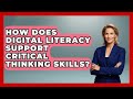 How Does Digital Literacy Support Critical Thinking Skills? | Tech Terms Explained News