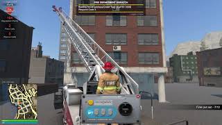 Xe Cứu Hỏa Chữa cháy Khẩn Cấp Nhà Cao Tầng  ++ Flashing Lights Fire truck Simulator ++ Gameplay screenshot 2