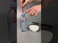 Air pressure bottle experiment