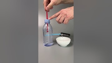 Air pressure bottle experiment