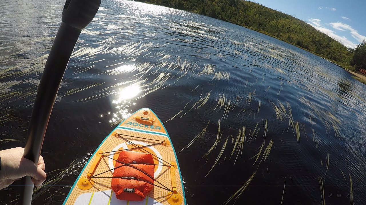 Paddle board, Lac Arthabaska Parc National des Grands Jardins YouTube