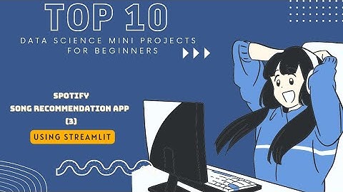 Spotify Song Recommendation App Using Streamlit | Data Science Mini Projects For Beginners