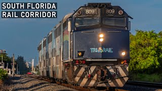 Classic EMD Power on Tri-Rail Commuter Trains