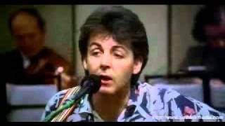 Paul McCartney &quot;For No One&quot;  Great Version!