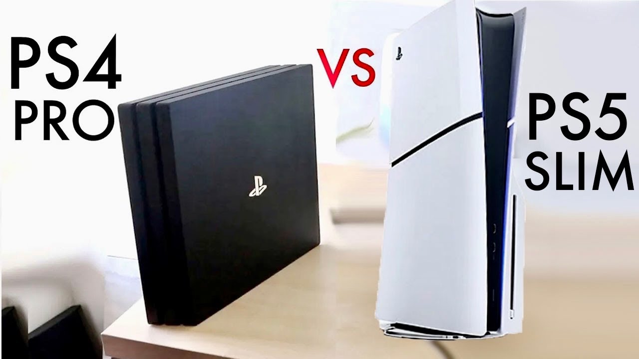 PlayStation 5 Slim Vs PlayStation 4 Pro! (Comparison) (Review) 