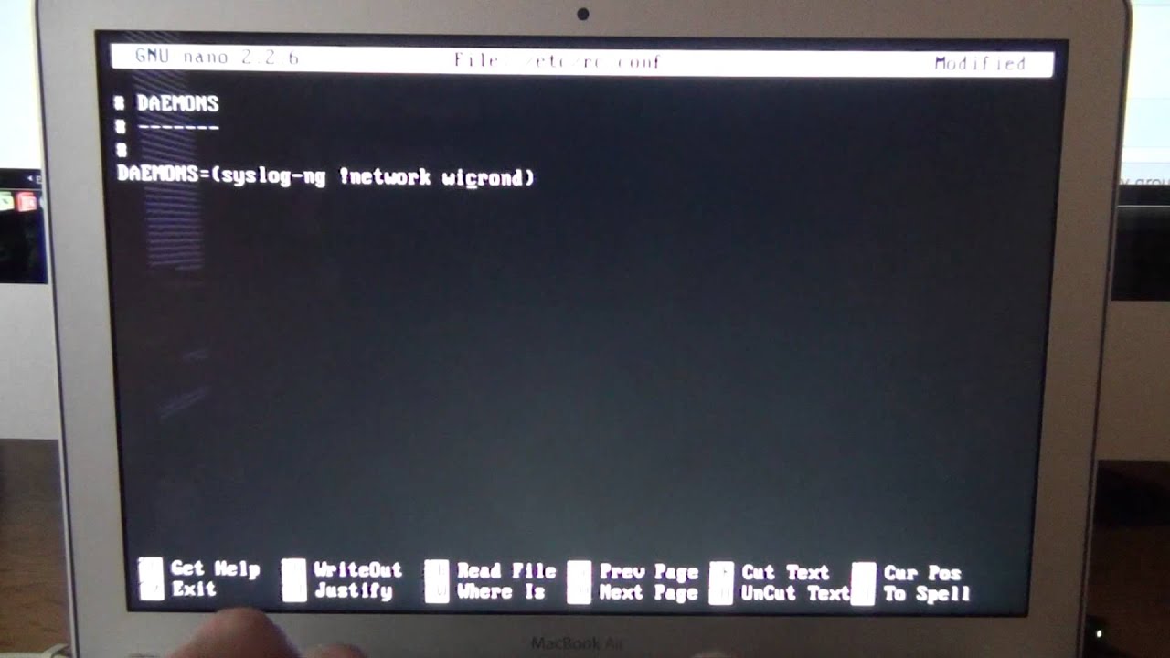 how to install linux on a macbook