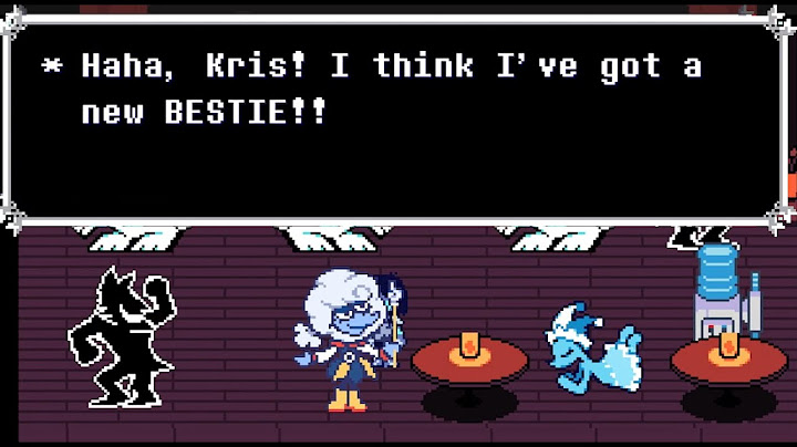 Deltarune: Chapter 3 & 4's Secret Cafe Recruit Interactions
