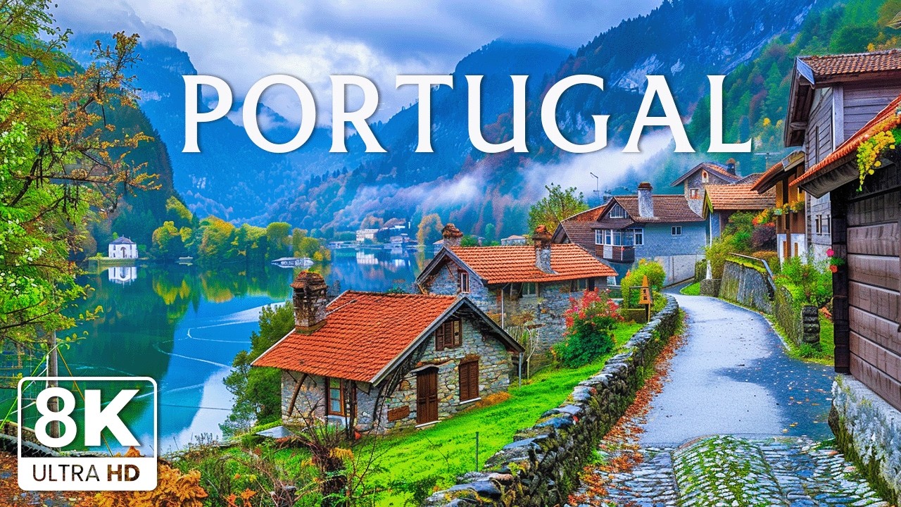 Portugal 8K | Breathtaking Atlantic Majesty – Golden Cliffs, Timeless Cities & Endless Light