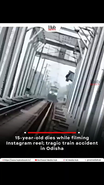 15-year-old dies while filming Instagram reel; tragic train accident in Odisha