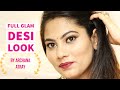 Full Glam Easy Desi look | step by step makeup for beginners | Archana Atray