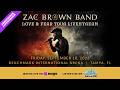 Zac Brown Band 9/18/26 Tampa, FL
