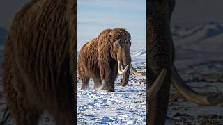 The Giant Woolly Mammoth! 🐘❄️ #shorts #mammoth