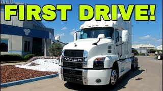 Bad Beast! 2018 Mack Anthem Semi Drive!