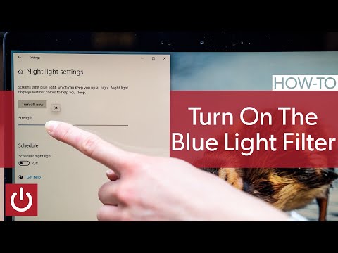 How To Enable The Blue Light Filter In Windows